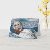 Winter's wonder Ferret Kaart (Gele Bloem)