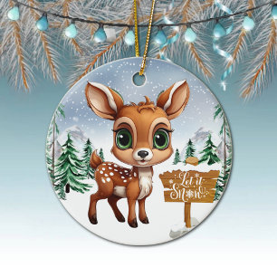 Winters Wonderland Wilde Herten Kerst Decoratie 🦌