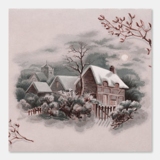 winterscène A Behang