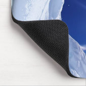 Winterscène Snowboarder Muismat (Hoek)