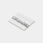 Winterschouderkoppel Post-it® Notes (Schuin)