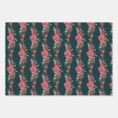 WINTERSE botanische overvloed elegante bladeren Inpakpapier Vel (Voorkant)