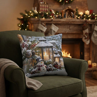 Winterse Kerst Winter Kussen
