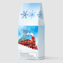 Winterse Kersttrein