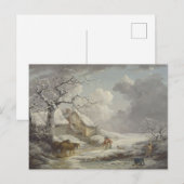Winterse Landschap Briefkaart (Voorkant / Achterkant)