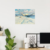 Winterse Landschap Poster (Thuiskantoor)