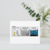 Winterse Zonnewende Briefkaart (Staand voorkant)