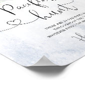 Wintersekneutraal cozy Pacifier jachtspel Poster (Hoek)