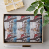 Wintersereniteitskardinaal Tissuepapier (Geschenk)