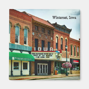 Winterset, Iowa, Town Square Magneet