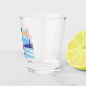 winterskiberg shot glas (Rechts)