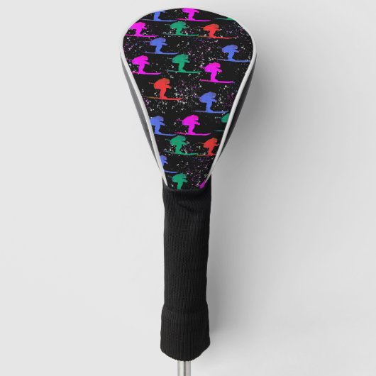 WINTERSKIËR GOLFHEADCOVER (Voorkant)