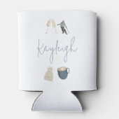 Winterskigebied Persoonlijk Afscheidscadeau voor d Blikjeskoeler (Achterkant)