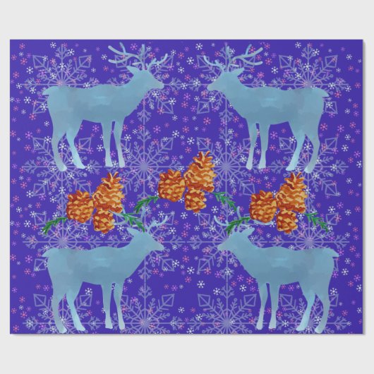 winterslaap cadeaupapier (Vlak)