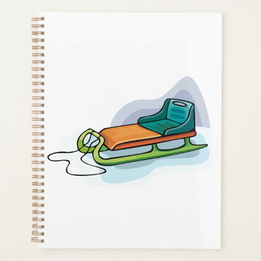 Winterslee Fun Sneeuwslee Planner (Voorkant)