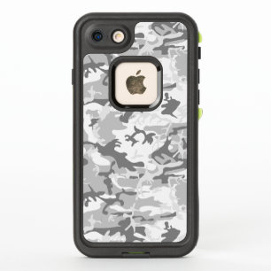 Wintersneeuw Grijs Camouflage, Militair, Leger