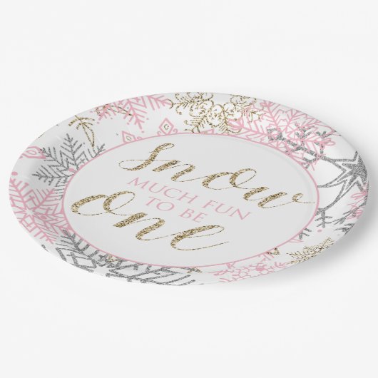 Wintersneeuw Onederland veel plezier om één bord t (Gekanteld)