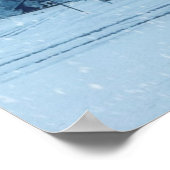 Wintersneeuw Poster (Hoek)