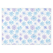 Wintersneeuw Tafelkleed (Voorkant (Horizontaal))