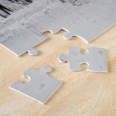 Wintersneeuwbomen - legpuzzel (Zijkant)