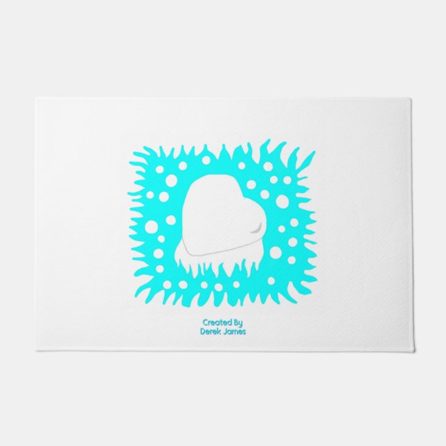 Wintersneeuwdeurmat Deurmat (Voorkant)