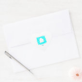 Wintersneeuwharthart Sticker (Envelop)