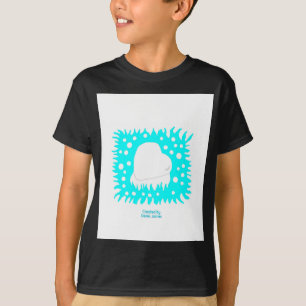 Wintersneeuwkraan Zwarte Basis T-Shirt