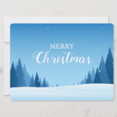 Wintersneeuwlandschap Zeekaart (Voorkant)