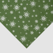 wintersneeuwpatroon tissuepapier (Detail)