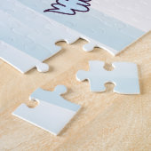 wintersneeuwpop en windpuzzel legpuzzel (Zijkant)