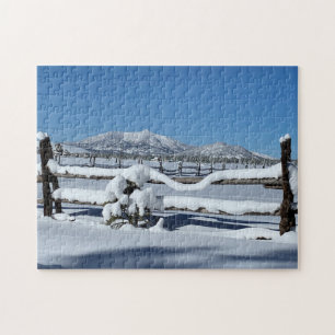wintersneeuwscène in Noord-Arizona Legpuzzel