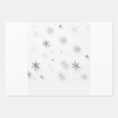 Wintersneeuwvlokken Inpakpapier Vel (Voorkant 2)