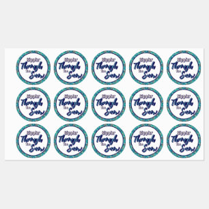 Wintersneeuwvlokken Labels