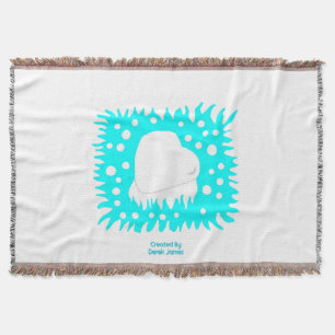 Wintersneeuwwand Throw Blanket Deken