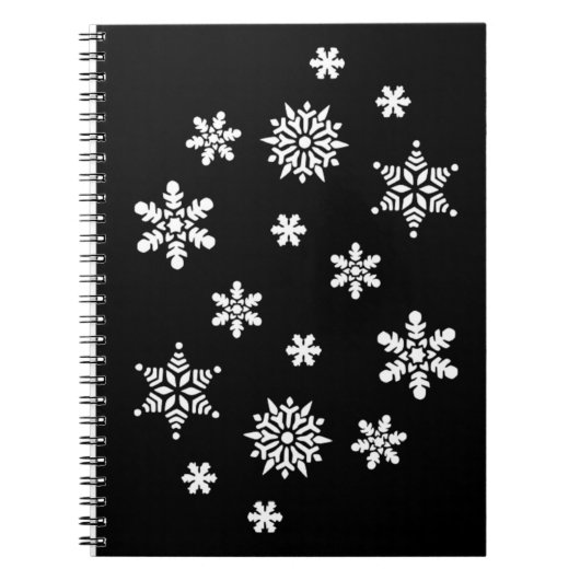 WINTERSNOWFLAKES NOTITIEBOEK (Voorkant)