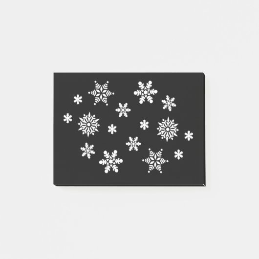 WINTERSNOWFLAKES POST-IT® NOTES (Voorkant)