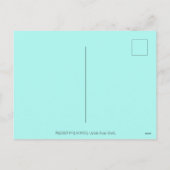 WINTERSNOWSHOES EN KOOPPINKFLAMINGO TREKKEN FEESTDAGENKAART (Achterkant)