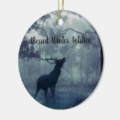 wintersolstice keramisch ornament (Links)