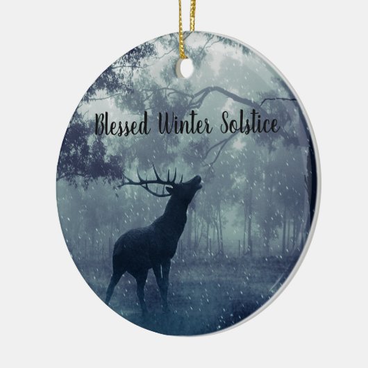 wintersolstice keramisch ornament (Links)