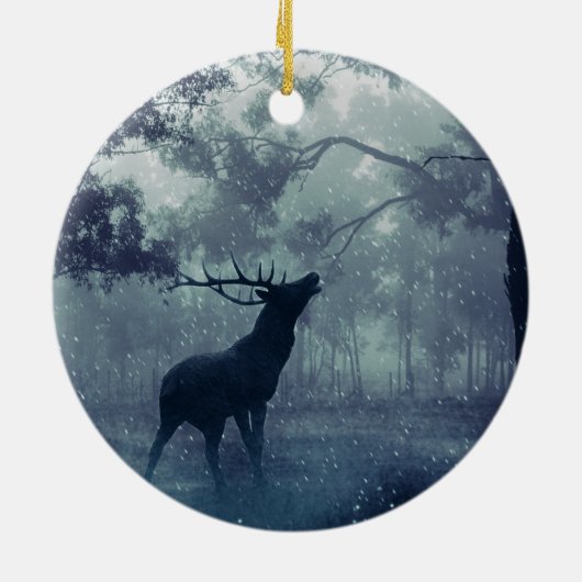 wintersolstice keramisch ornament (Achterkant)