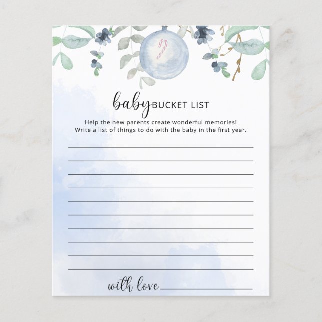 Winterspel met Baby (Voorkant)