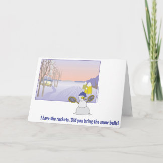 Winterspelen Dag Tennis Kaart