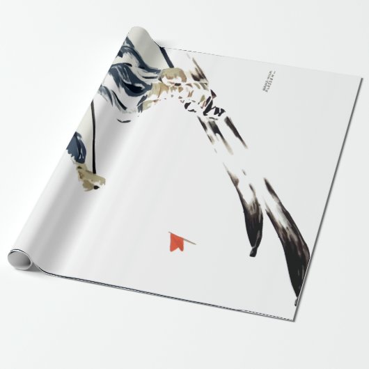  wintersport Duitsland reizen Cadeaupapier (Uitgerold)