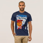 Wintersport in New England T-shirt (Voorkant volledig)
