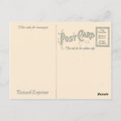  wintersport, reclame voor Seagram Briefkaart (Achterkant)