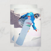 Wintersport_ Respons Kaart (Voorkant / Achterkant)