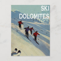  wintersport, Ski Italië, Dolomites