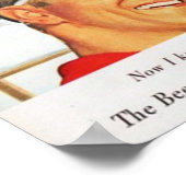 wintersport Ski Schlilz bier Poster (Hoek)