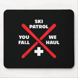 Wintersport Skipatrol Games T-shirts &amp; Hoodies Muismat