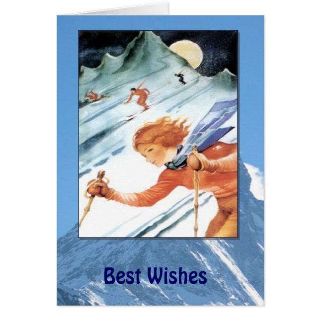 Wintersport -  skiseizoen (Voorkant)